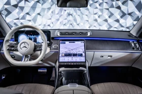 Mercedes-Benz S 400 d 4M L AMG* Pano* Burmester* MagicVis*  | Mobile.bg    11