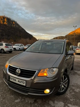 VW Touran 1.9TDI, 7 МЕСТА, FACELIFT, FULL  - 3200 € / 6258.66 лв. - 13340789 17