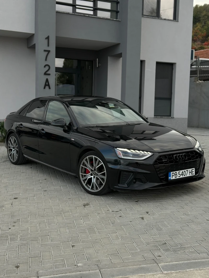 Audi A4 45TFSI 2023 S LINE /ОБСЛУЖЕНА/ БЕЗ ЗАБЕЛЕЖКА !!!!, снимка 2 - Автомобили и джипове - 52503068