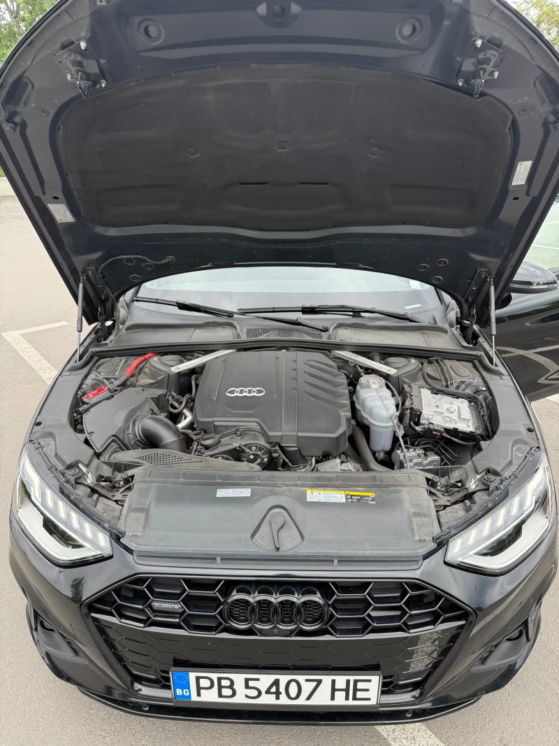 Audi A4 45TFSI 2023 S LINE /ОБСЛУЖЕНА/ БЕЗ ЗАБЕЛЕЖКА !!!!, снимка 13 - Автомобили и джипове - 52503068