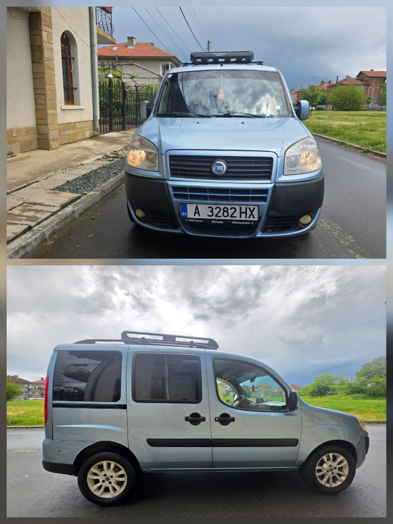 Fiat Doblo 1, 4.BENZIN , снимка 9 - Автомобили и джипове - 54590171