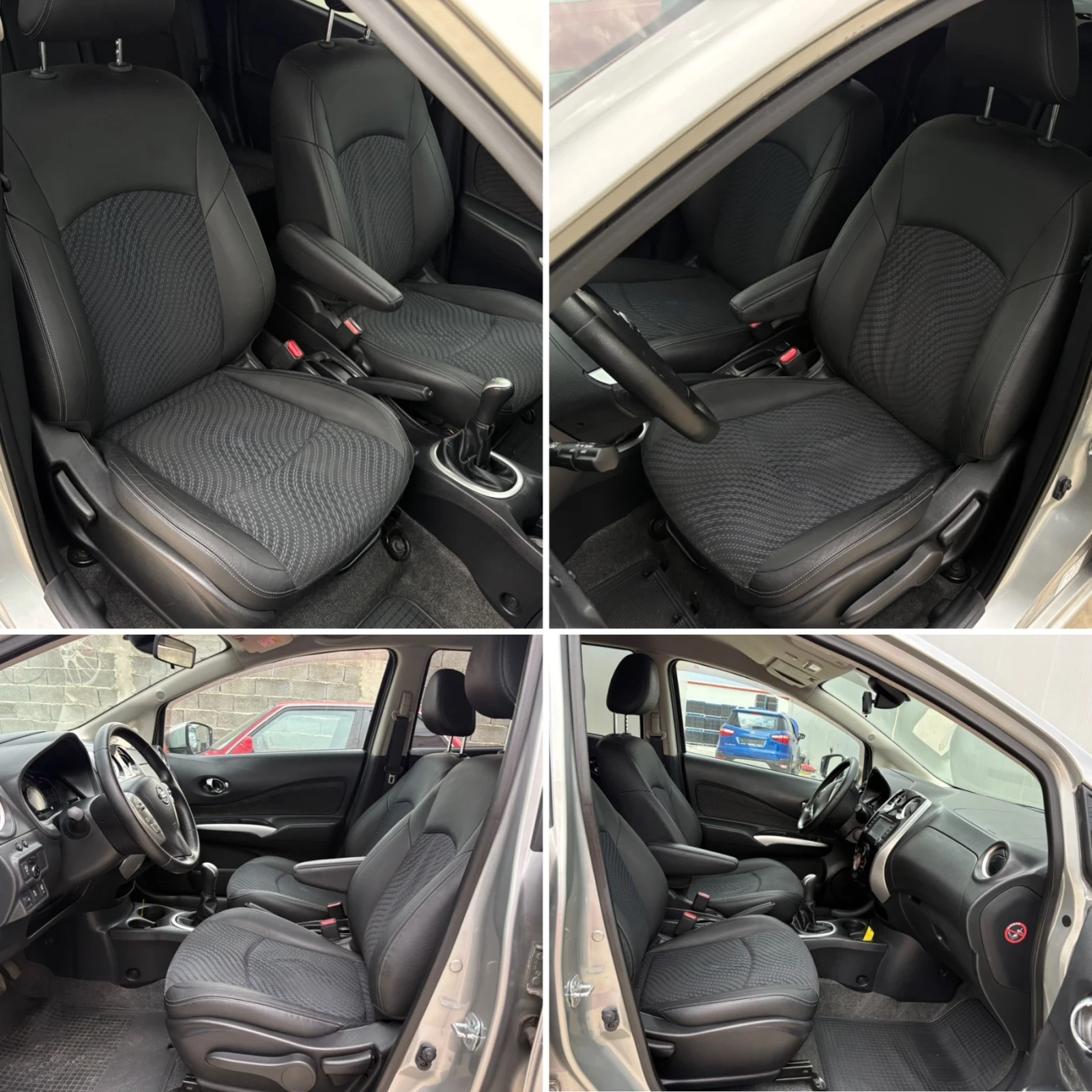 Nissan Note 1.5 DCi 90кс Navi 360 камера Keyless* Full Service, снимка 10 - Автомобили и джипове - 55124531