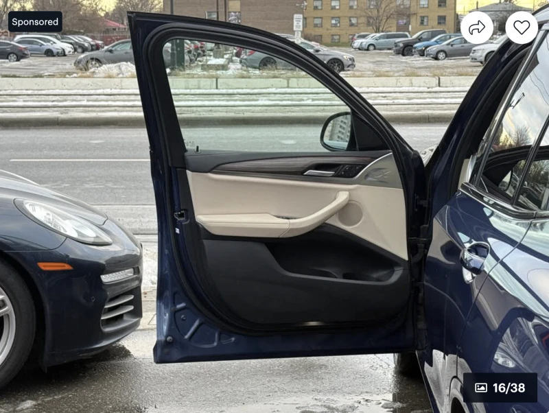 BMW X3 M40I* ДИГИТАЛНО* ТАБЛО* ПОДГРЕВ* КАМЕРА* КЕЙЛЕС* М, снимка 8 - Автомобили и джипове - 52973589