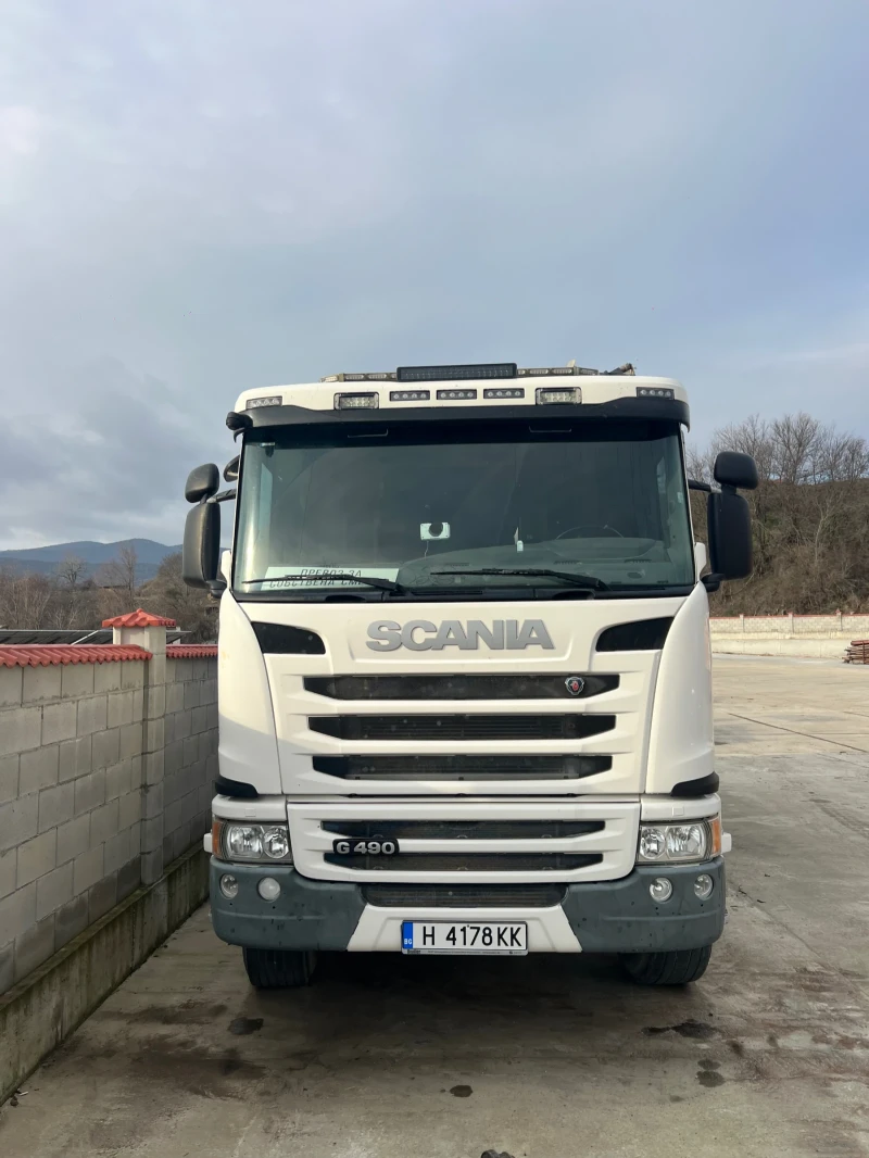 Бетон помпа Scania G490 ЛЕНТА 9м3, снимка 2 - Индустриална техника - 48383779