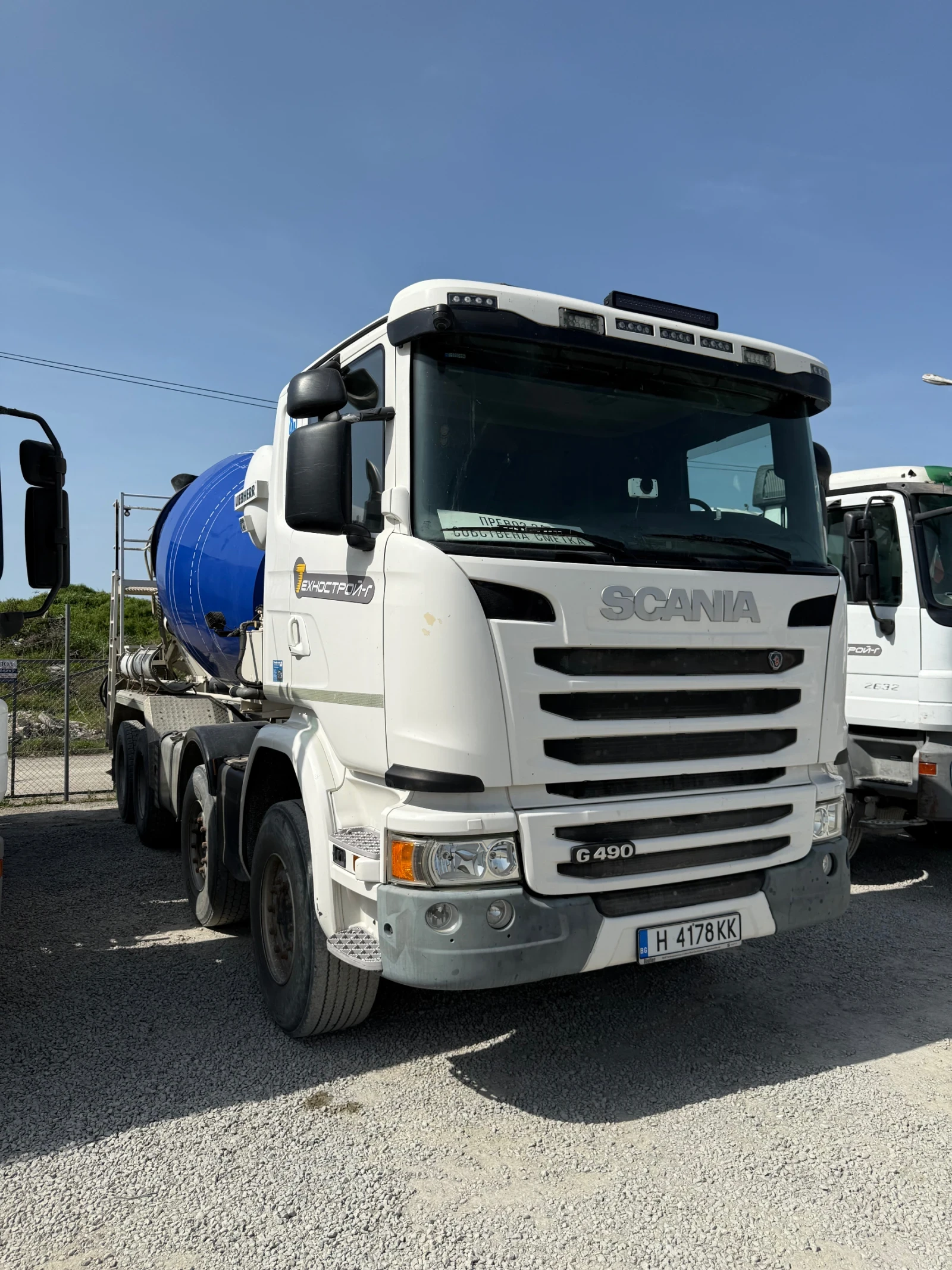 Бетон помпа Scania G490 ЛЕНТА LIEBHERR 16м. 9m3 - изображение 5