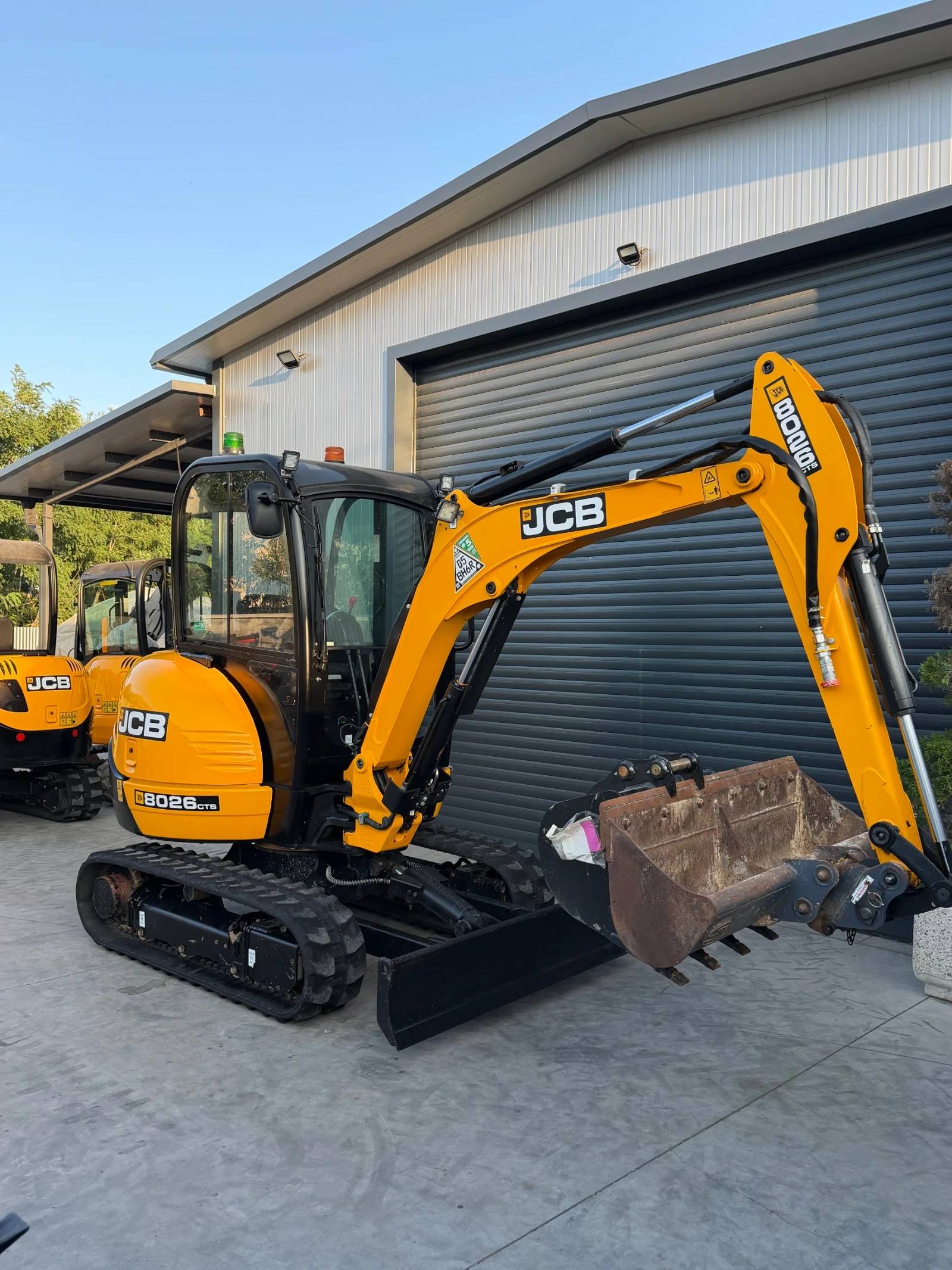 Багер JCB 8026 298мч. 2023г.