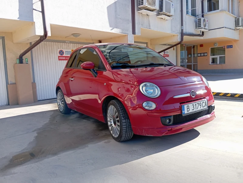 Fiat 500, снимка 1 - Автомобили и джипове - 49545575