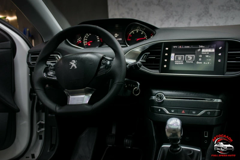 Peugeot 308 1.6HDI, Blue, снимка 13 - Автомобили и джипове - 53595985