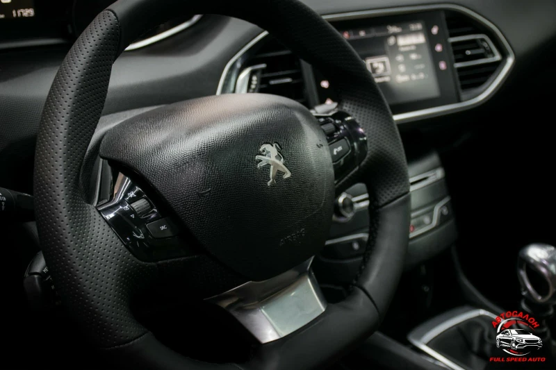 Peugeot 308 1.6HDI, Blue, снимка 12 - Автомобили и джипове - 53595985