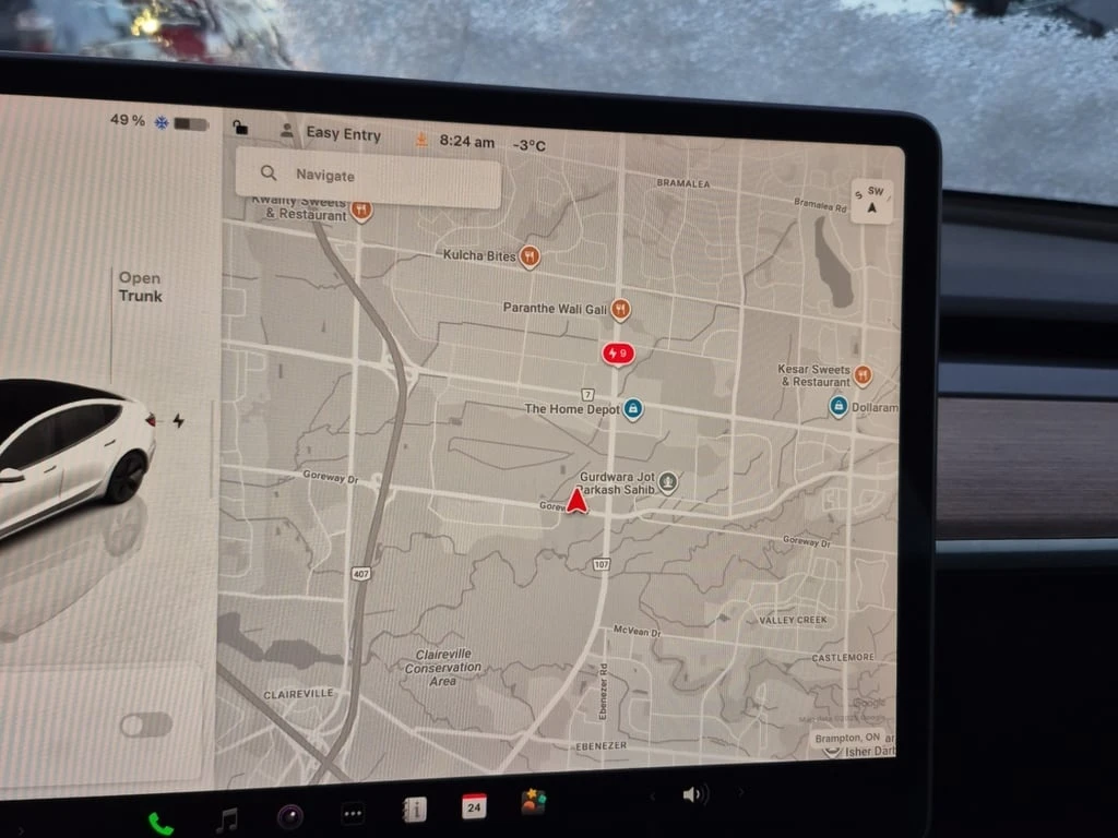 Tesla Model 3 * LONG RANGE * CARFAX * БЕЗ ПЪРВОНАЧАЛНА ВНОСКА - изображение 10