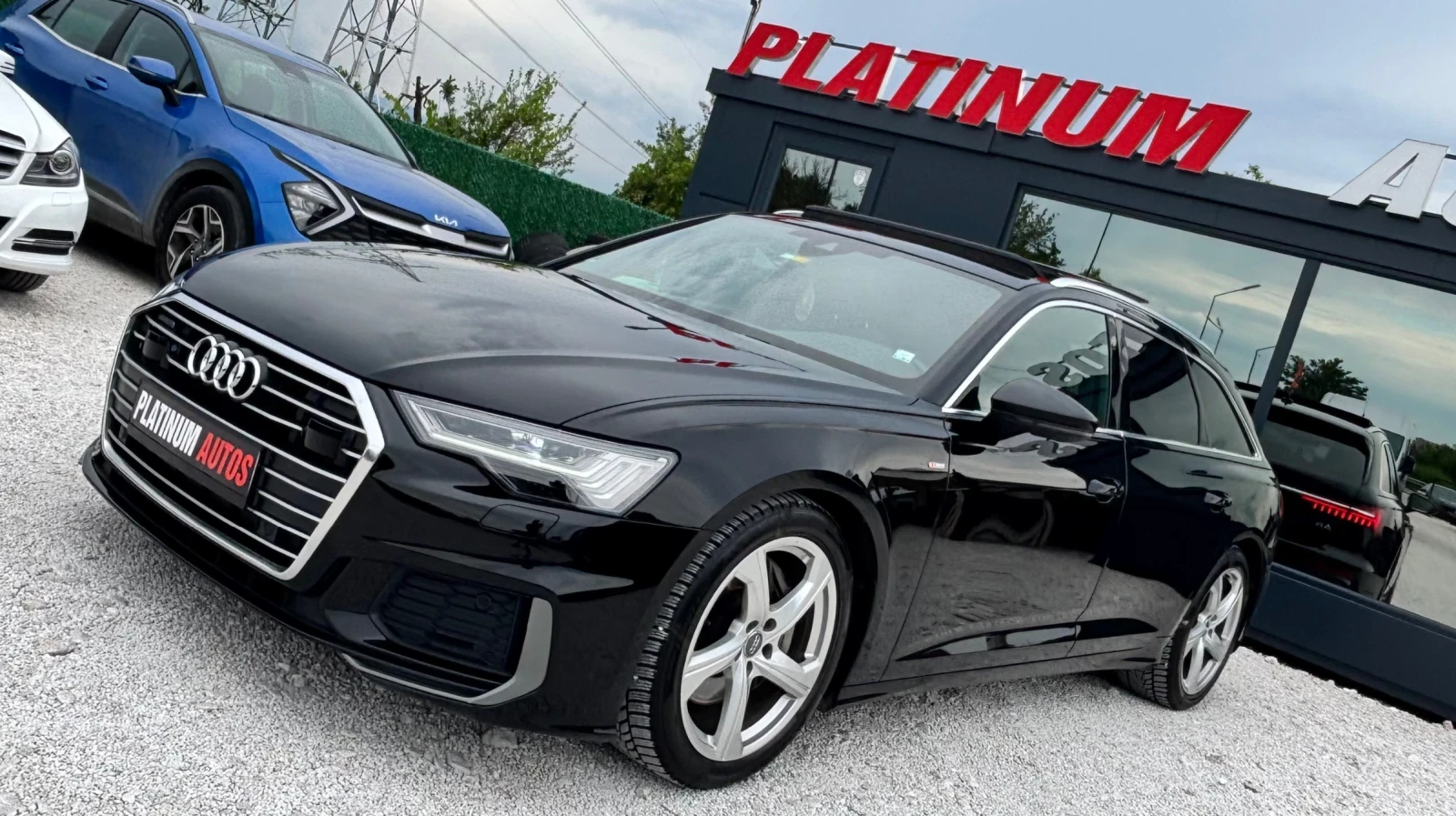 Audi A6 3.0D/S-LINE/QUATTRO/PANO/NAVI/PODGREV/TOP, снимка 2 - Автомобили и джипове - 54968346
