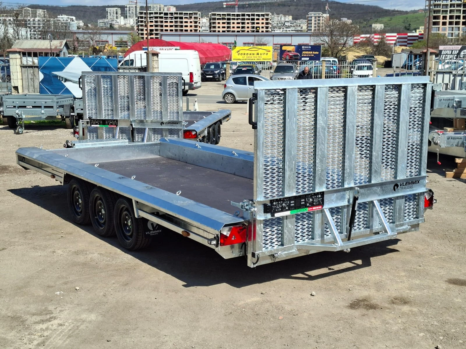 За автомобил Vlemmix МТ 480/3 3500KG 3X1800KG, снимка 7 - Ремаркета - 53732686