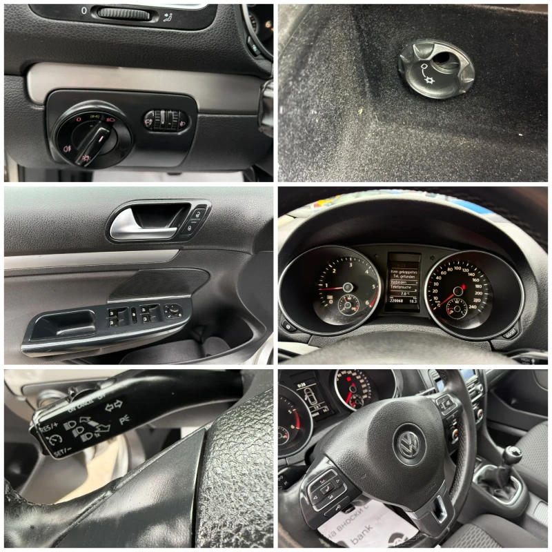 VW Golf 1.6TDI 2012 ГОДИНА ЛИЗИНГ, снимка 16 - Автомобили и джипове - 52538130