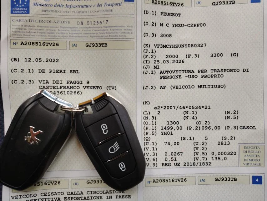 Peugeot 3008 05.2022гFACE-АВТОМАТ-1.5HDi-130кс-ПЕРФЕКТЕН!, снимка 17 - Автомобили и джипове - 54090763