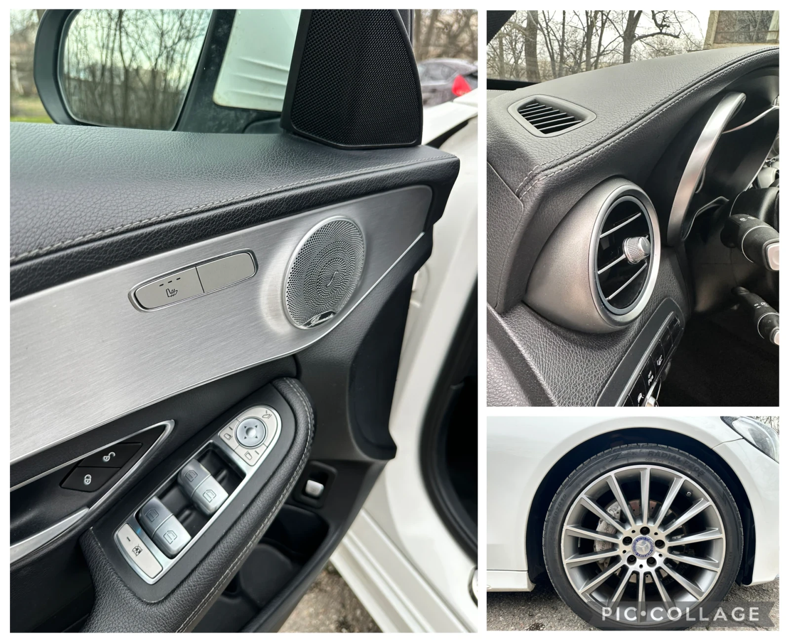 Mercedes-Benz C 220 AMG/HEADUP/BURMESTER/KEYLESS/DISTRONIC, снимка 11 - Автомобили и джипове - 54159910