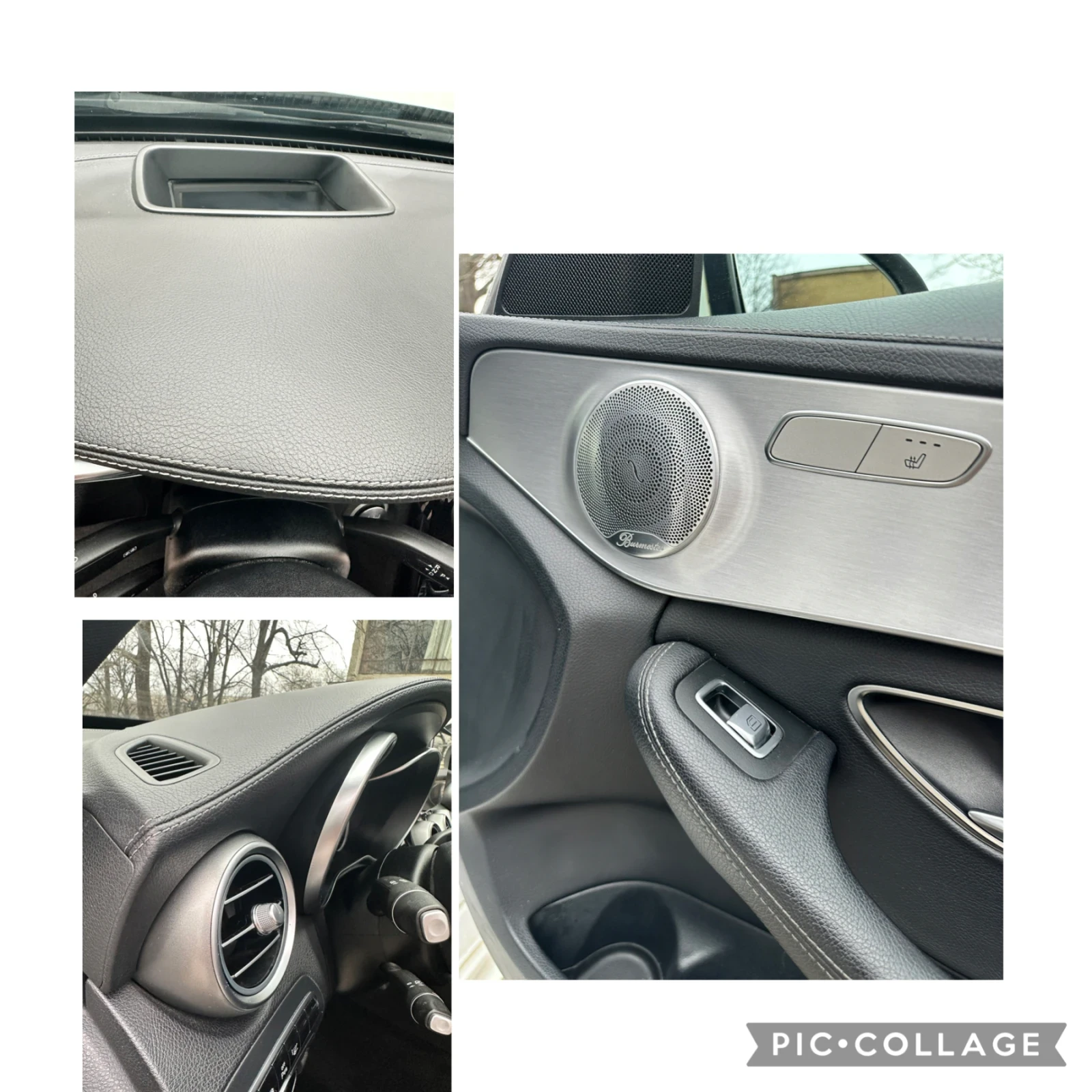 Mercedes-Benz C 220 AMG/HEADUP/BURMESTER/KEYLESS/DISTRONIC, снимка 12 - Автомобили и джипове - 54159910