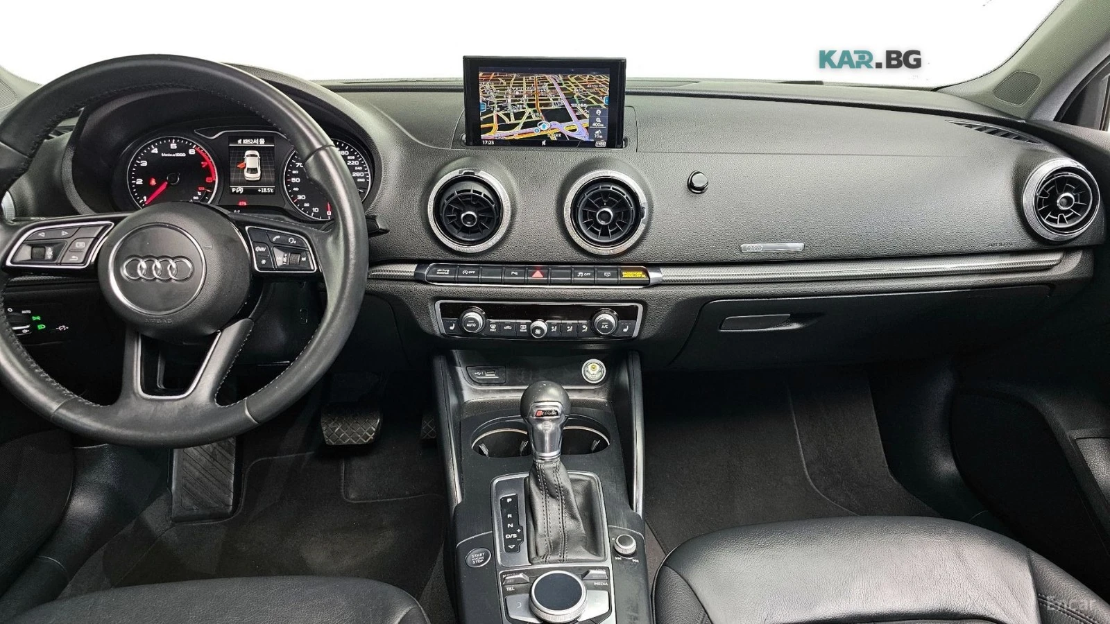 Audi A3 40TFSI* КОЖА* ПОДГРЕВ* ПАНОРАМА, снимка 9 - Автомобили и джипове - 54818235