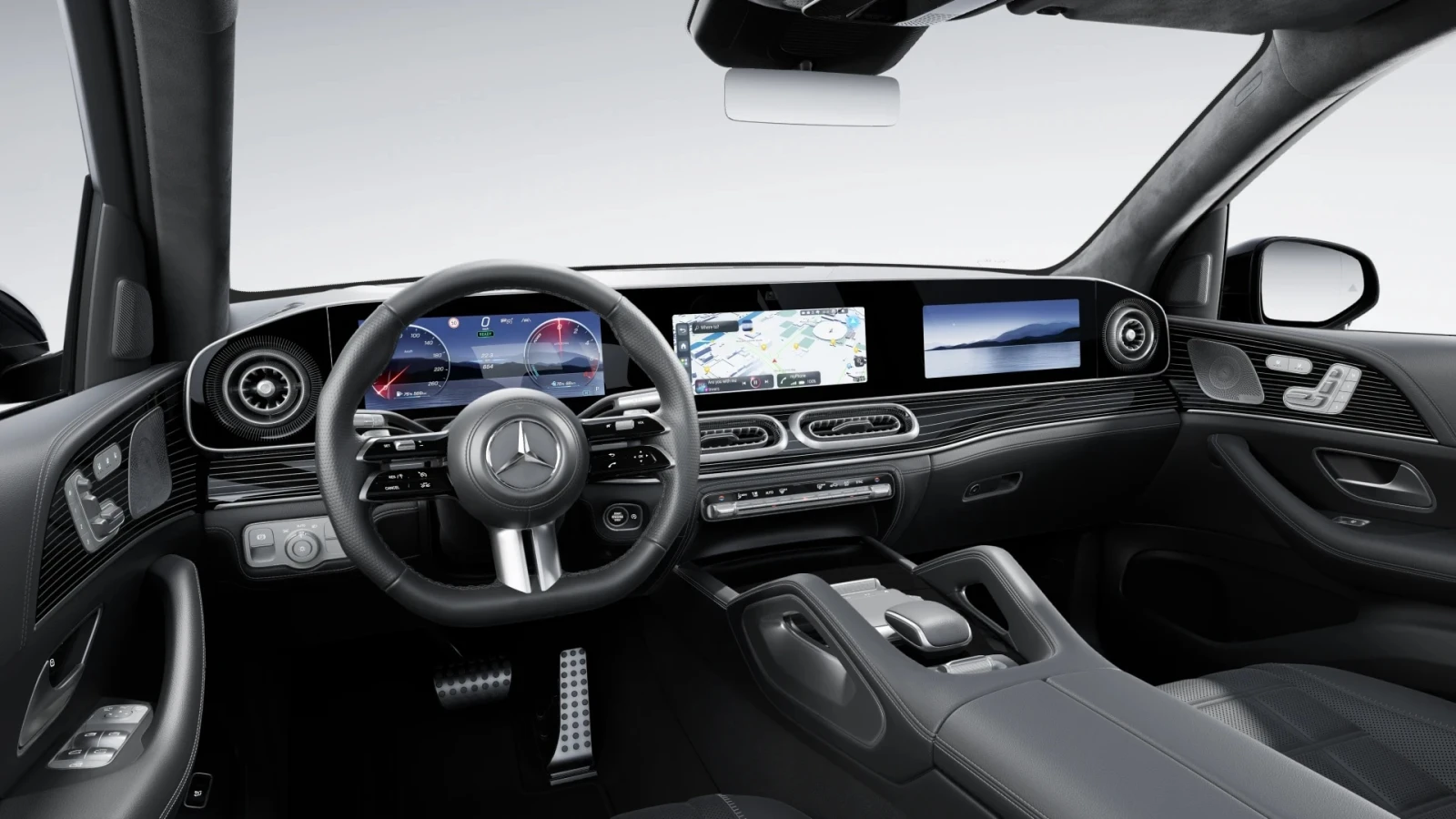 Mercedes-Benz GLS 450 d / NEW MODEL / 4-MATIC / AMG / AIR / NIGHT /BURM/, снимка 7 - Автомобили и джипове - 54868654
