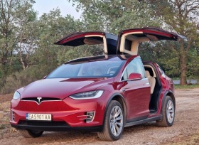 Tesla Model X X90D Long Range Warranty, снимка 1 - Автомобили и джипове - 45227443