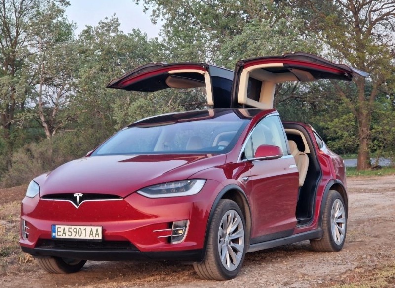 Tesla Model X X100D Long Range Warranty, снимка 1 - Автомобили и джипове - 45227443