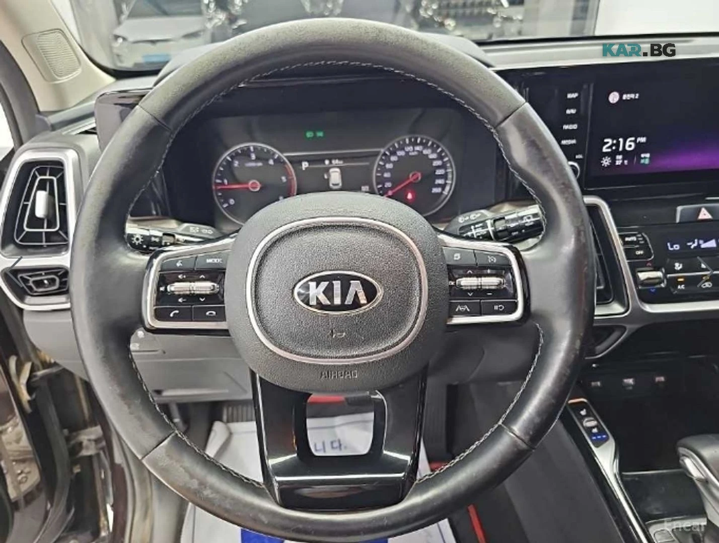 Kia Sorento 2.2D Prestige 4x4* ПОДГРЕВ* ОБДУХВАНЕ* КАМЕРА* , снимка 8 - Автомобили и джипове - 55903367