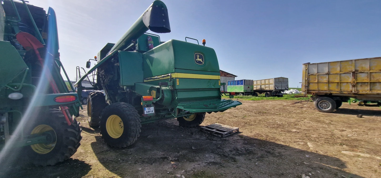 Комбайн John Deere w650 - изображение 2