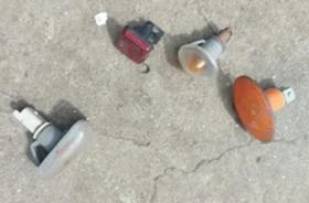 мигачи за калници, светло отразители и светлини за заден номерза различни автомобили, снимка 2