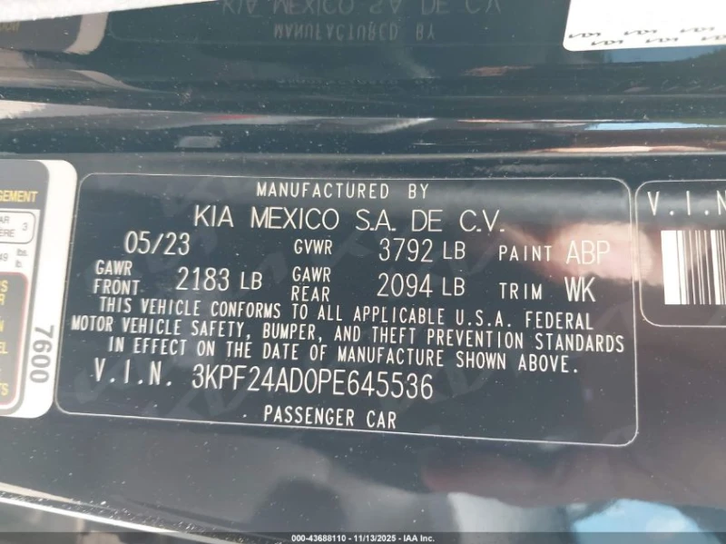 Kia Forte 2l Lx, снимка 9 - Автомобили и джипове - 53396264