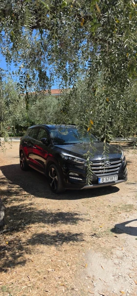 Hyundai Tucson 2.0 D 4x4 Панорама, обдухване,  185 к.с., снимка 12