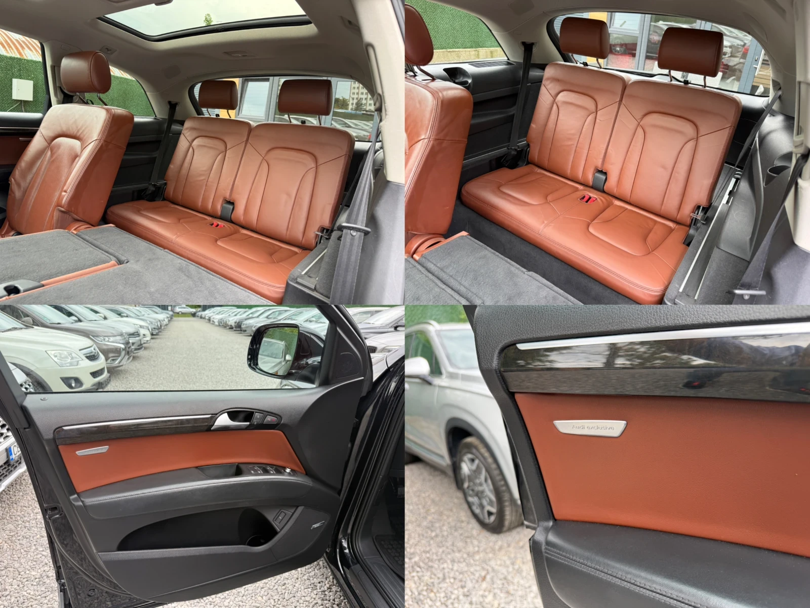 Audi Q7 4.2TDI/Exclusive/Обдухване/Подгрев/Панорама/Монито, снимка 13 - Автомобили и джипове - 54634314