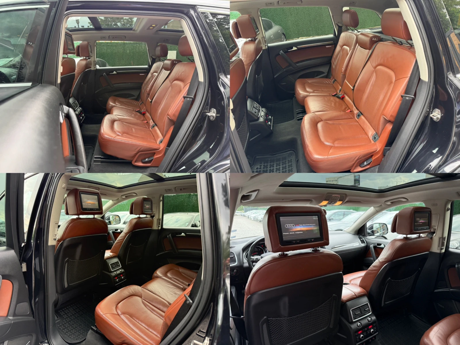 Audi Q7 4.2TDI/Exclusive/Обдухване/Подгрев/Панорама/Монито, снимка 12 - Автомобили и джипове - 54634314