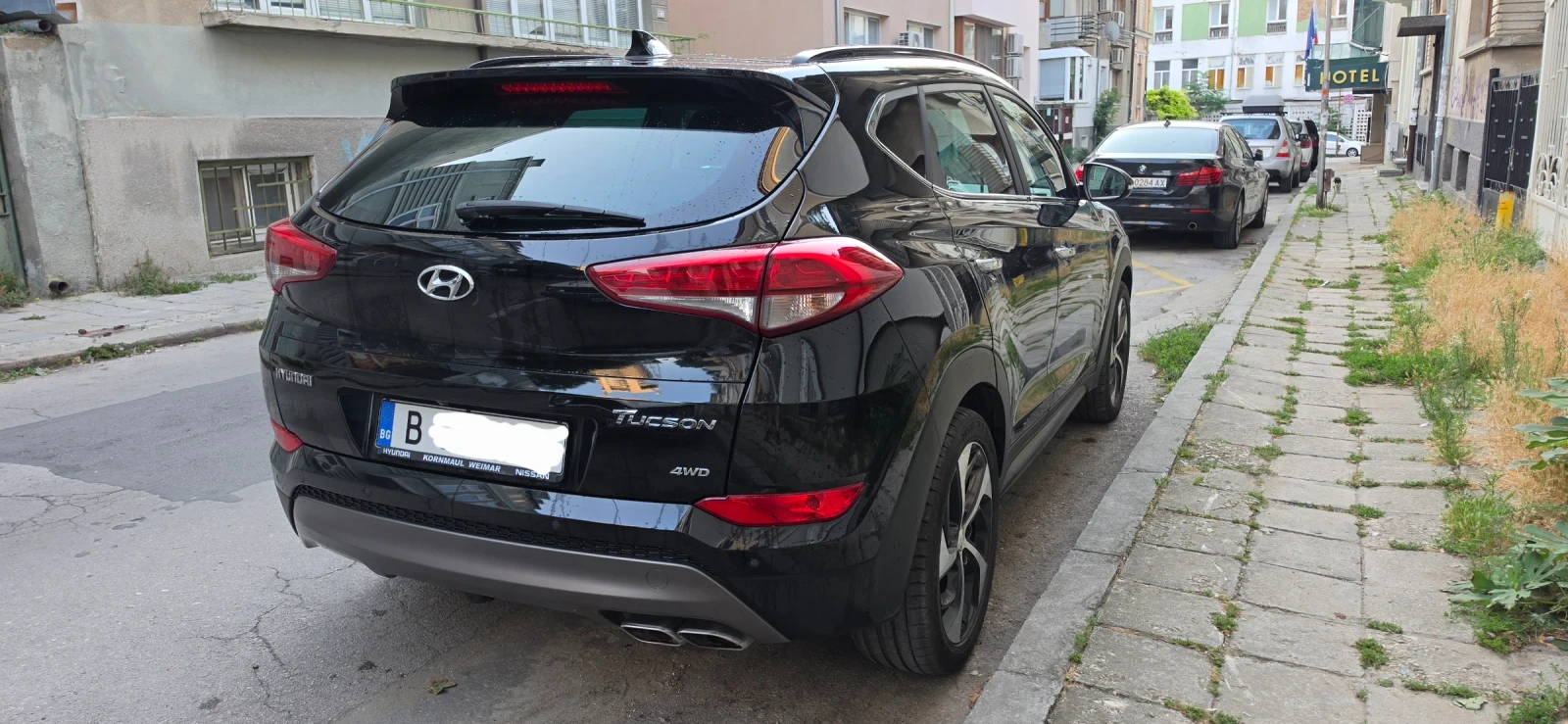 Hyundai Tucson  185 к.с. Панорама , снимка 3 - Автомобили и джипове - 55680960