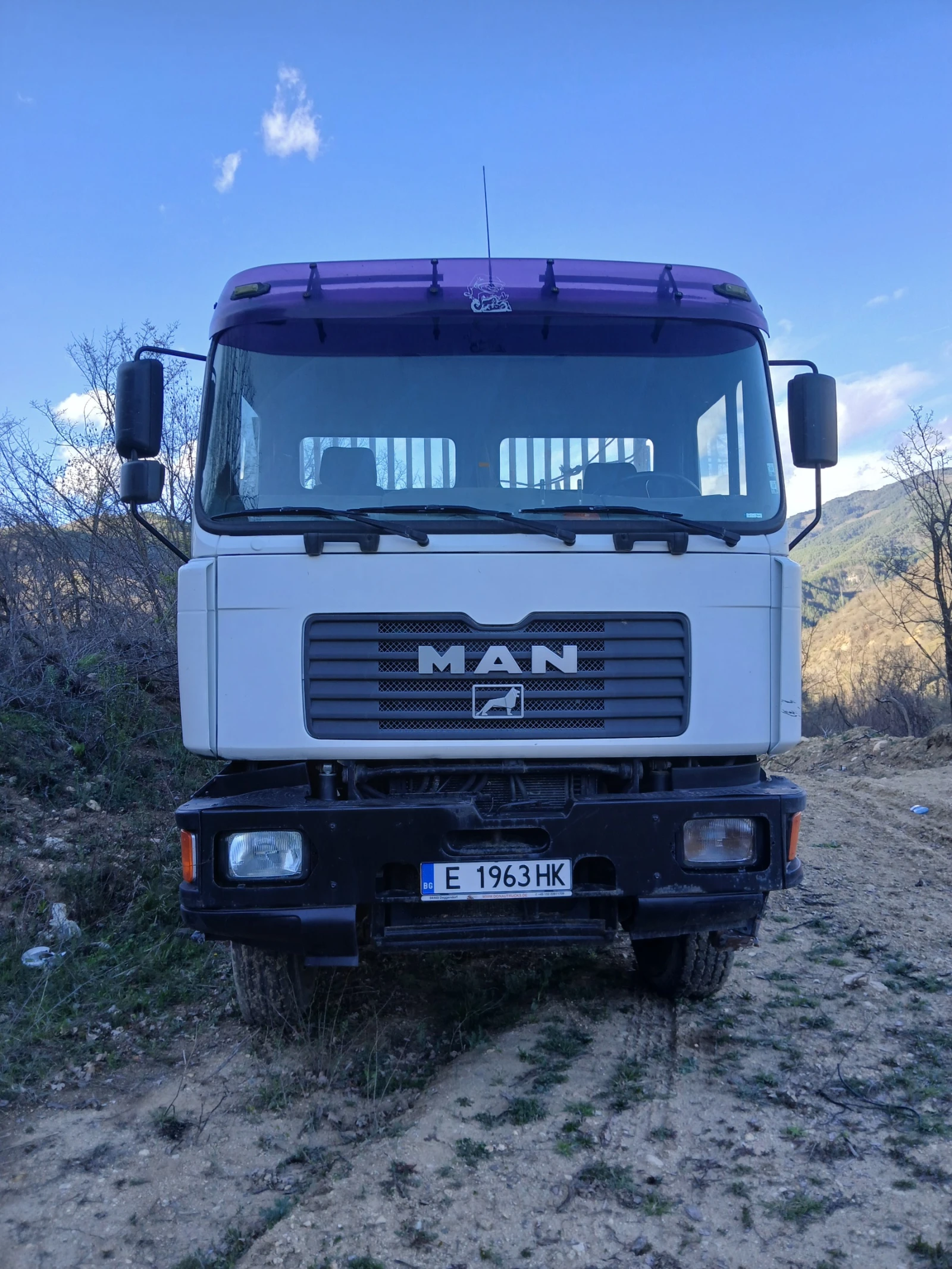 Man 40.414 Самосвал 4х4