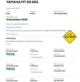 Yamaha Mt-09 LED, ABS, QuickShifter, TCS, снимка 17