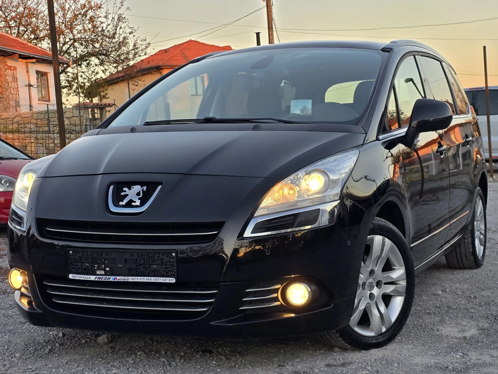 Peugeot 5008 1.6 HDI 110 К.С. АВТОМАТ / ХЕД-ЪП / ПАНОРАМА - [1] 