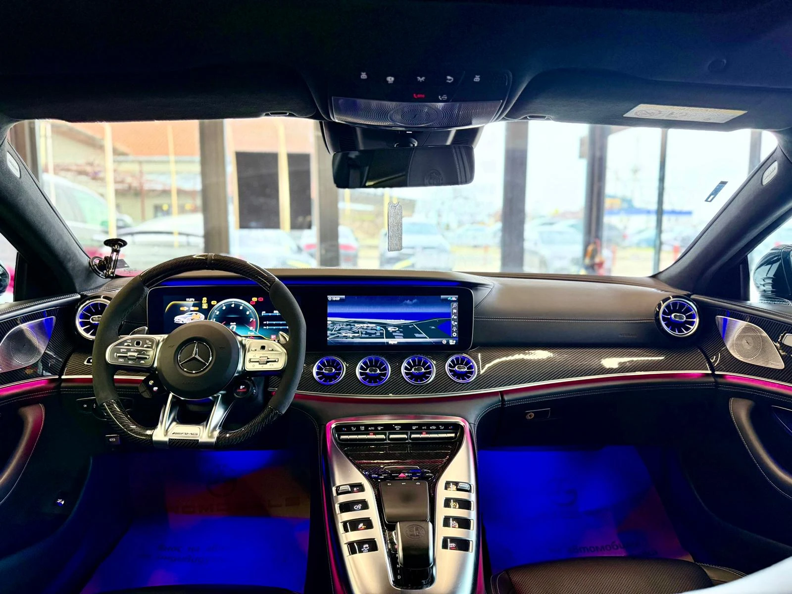 Mercedes-Benz GT 63s* AMG* 4M+ * Burm* Лизинг, снимка 10 - Автомобили и джипове - 53963450