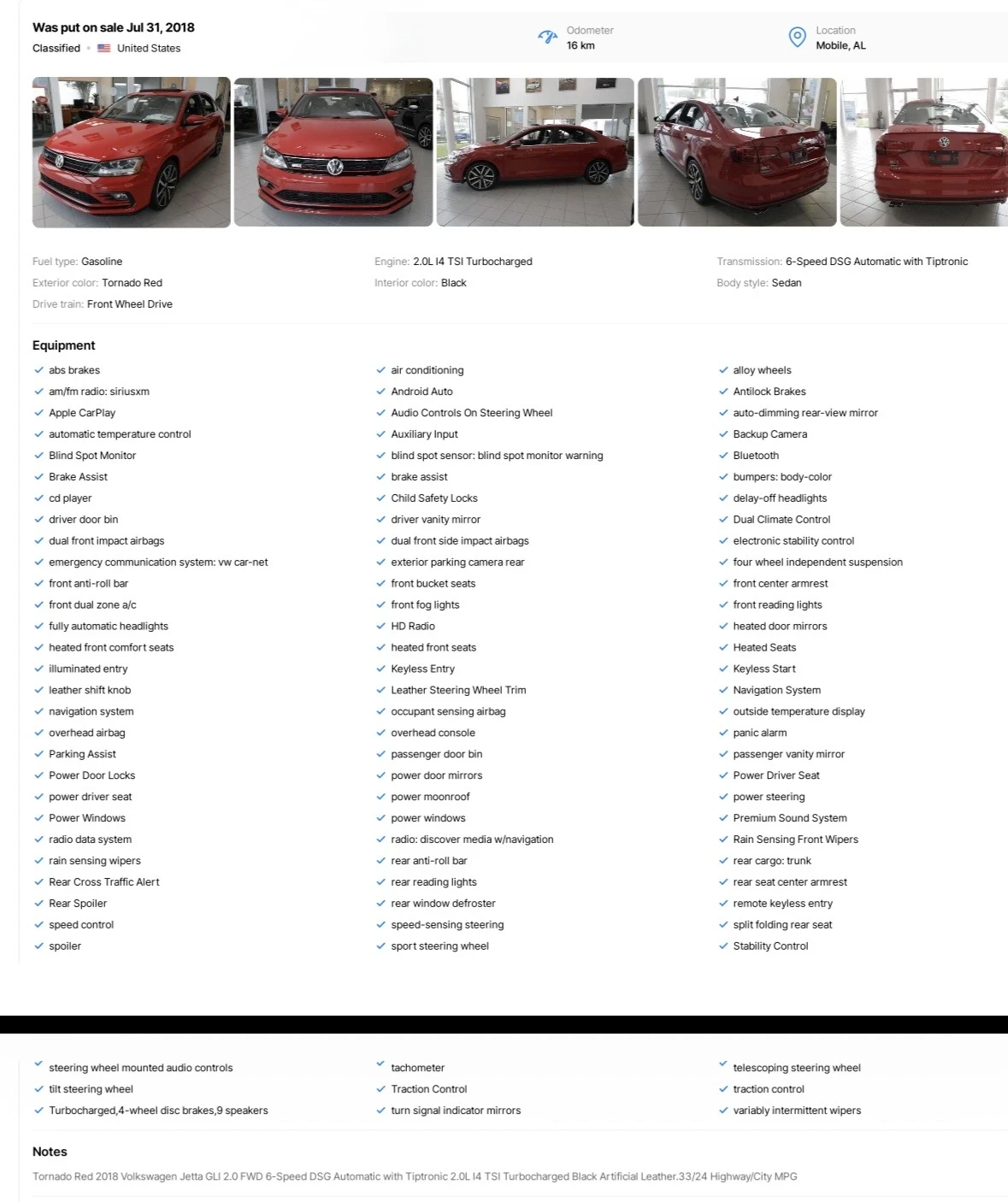 VW Golf Jetta GLI/GTI 2.0 TSI DSG FULL, снимка 12 - Автомобили и джипове - 55821150