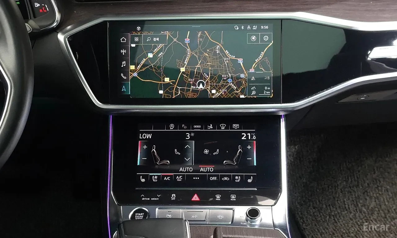 Audi A7 55TFSI* MATRIX* S* LINE* ОБДУХВАНЕ* ДИСТРОНИК* , снимка 9 - Автомобили и джипове - 55962430