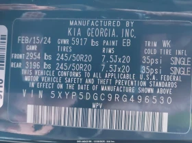 Kia Telluride 3.8L V-6 DI, DOHC, VVT, 291HP All Wheel Drive - 19500 € / 38138.68 лв. - 11110216 9