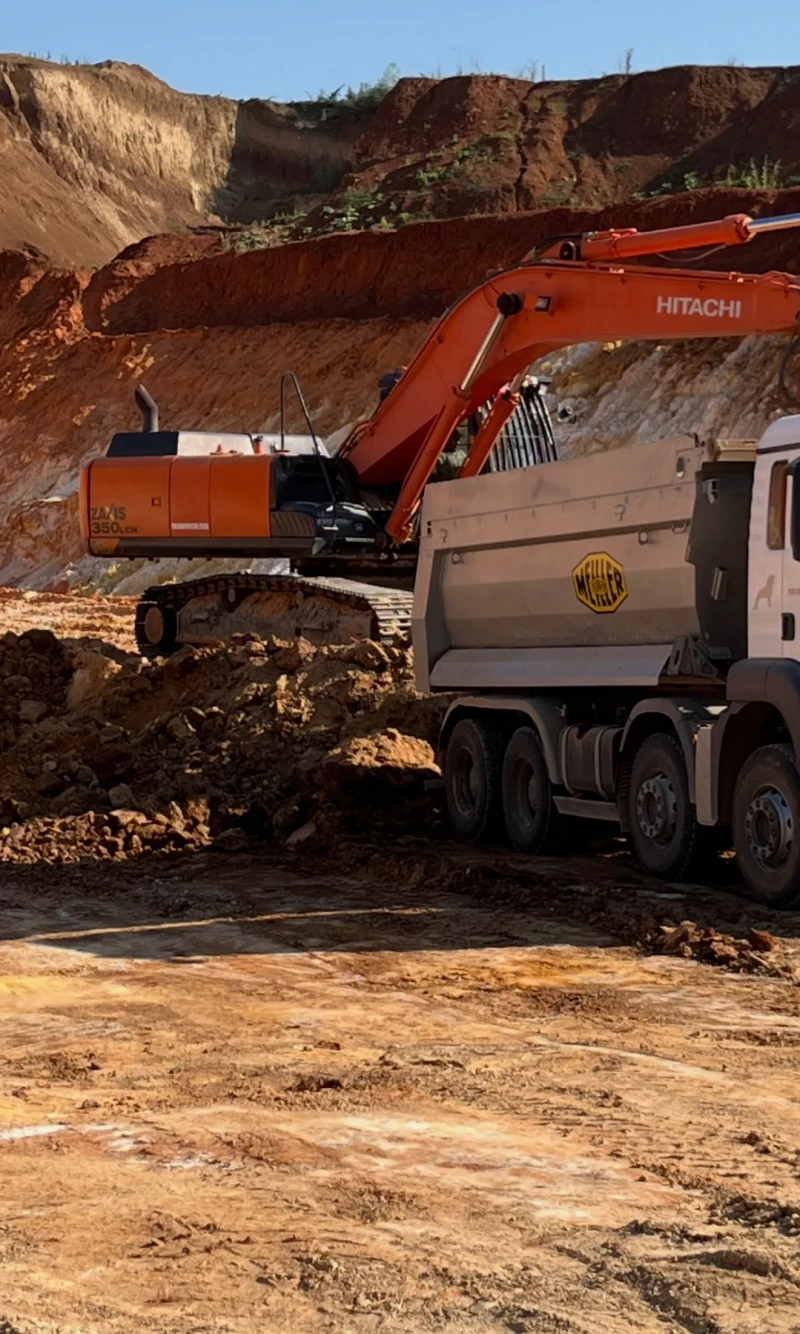 Багер Hitachi 350 , снимка 3 - Индустриална техника - 51977702