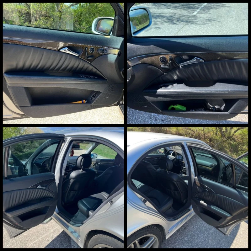 Mercedes-Benz E 500 РЕАЛНИ КМ/Без ръжда/Фабрична боя/Сервизна Книжка!, снимка 5 - Автомобили и джипове - 52716825