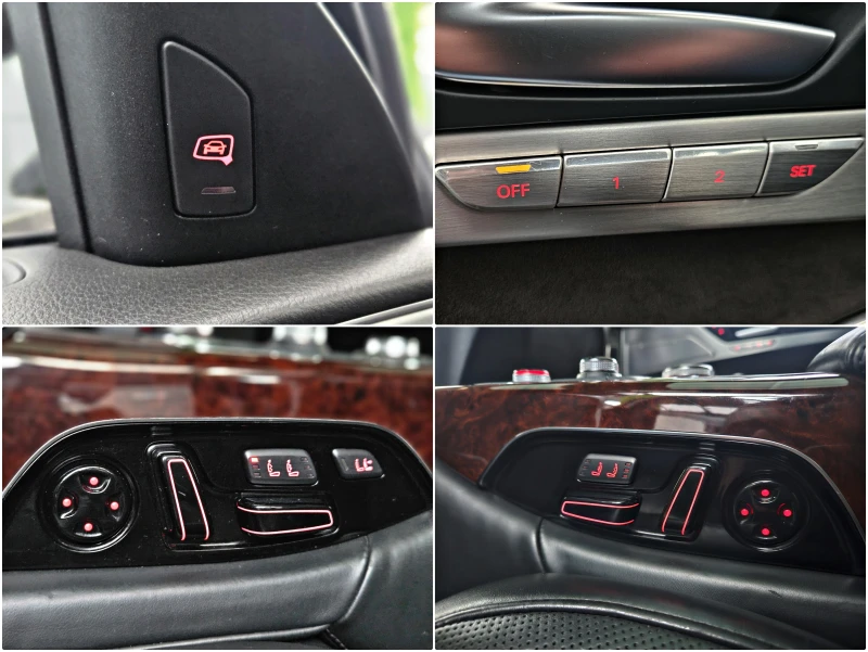Audi A8 L/4.2ТDI/TVx3/NIGHT/CAMERA/МАСАЖ/B&O/ВАКУУМ/ОБДУХ/, снимка 14 - Автомобили и джипове - 53419415