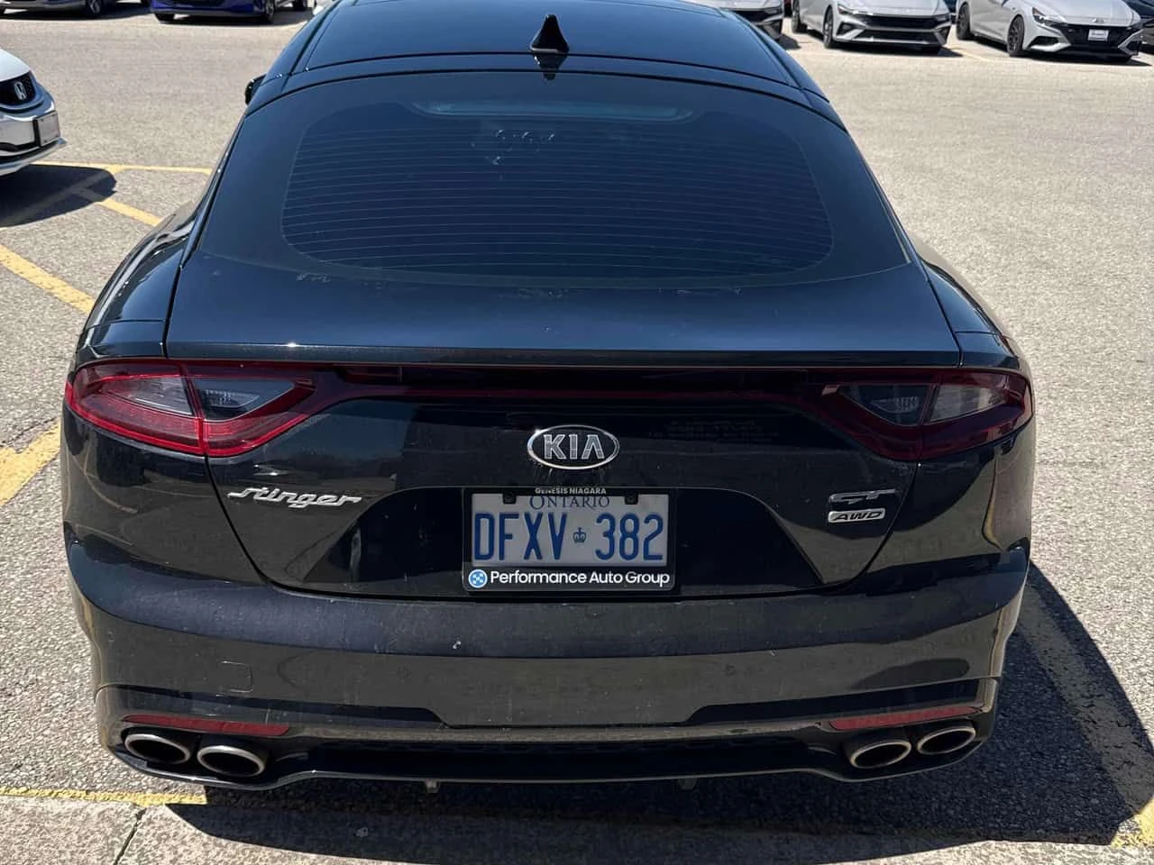 Kia Stinger  | GT Limited | HEAD-UP | PANO | RED INT , снимка 6 - Автомобили и джипове - 54425323