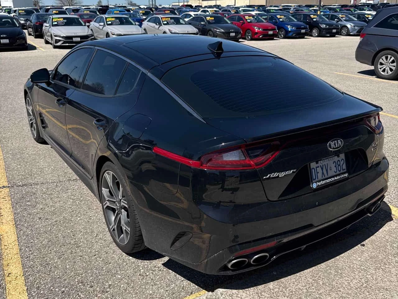 Kia Stinger  | GT Limited | HEAD-UP | PANO | RED INT , снимка 7 - Автомобили и джипове - 54425323