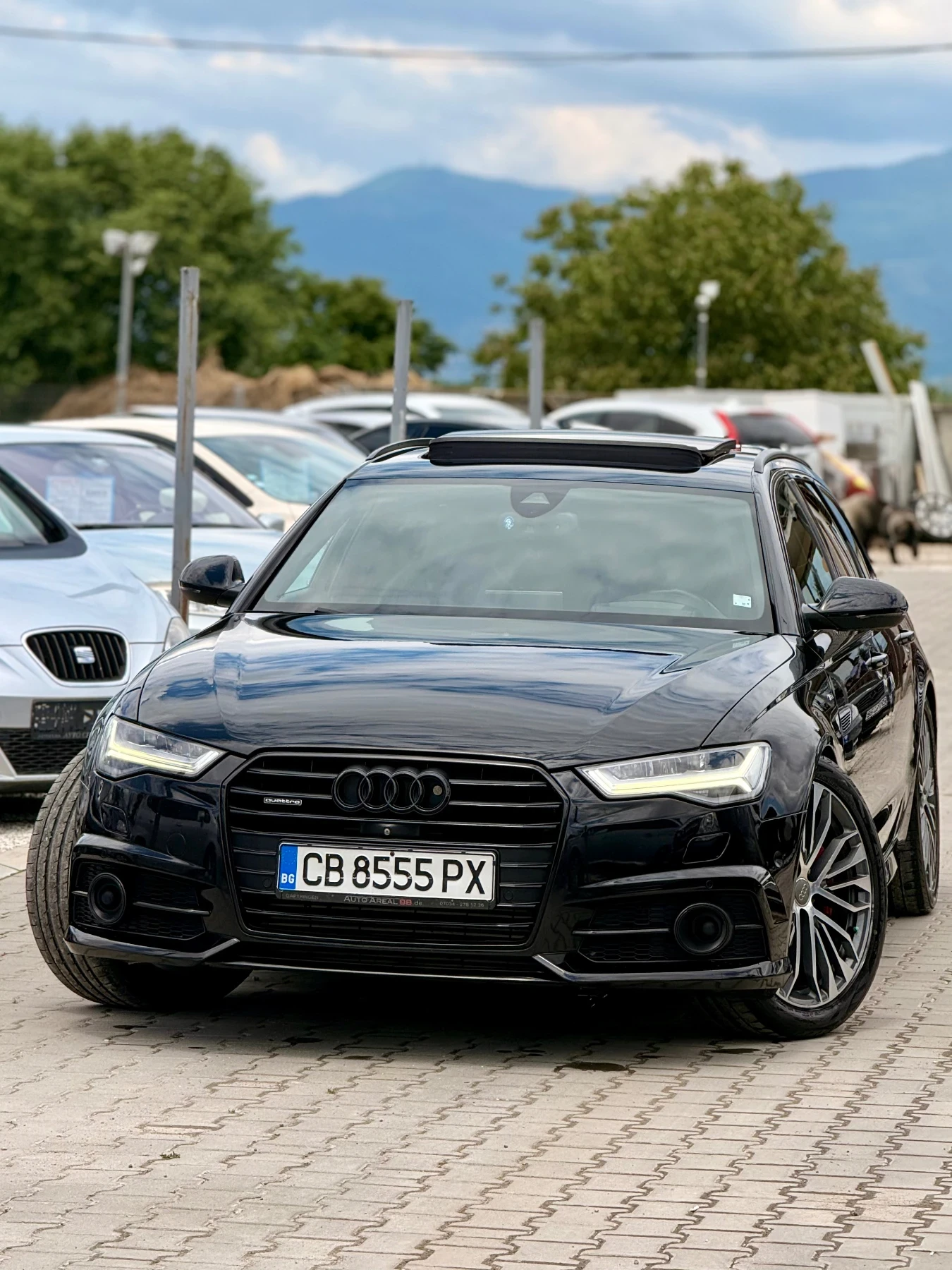 Audi A6 3.0* Брутална* Всичко сменено* Head-up* Топ* Барте