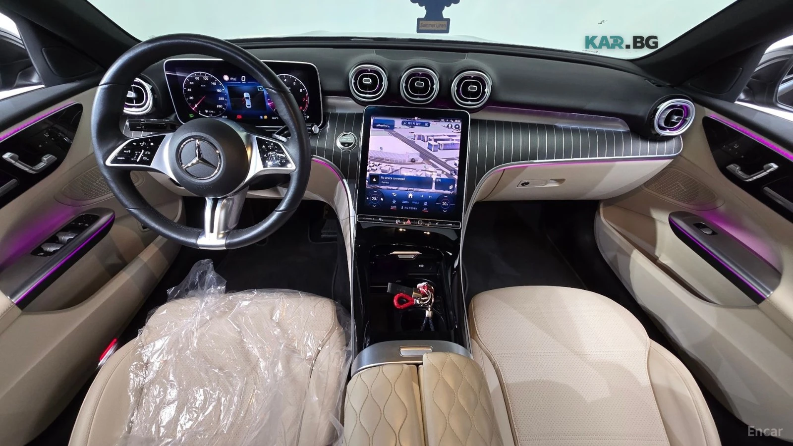 Mercedes-Benz C 300 AVANTGARDE* ПАМЕТ* 360 КАМЕРА* ПОДГРЕВ* ДИСТРОНИК, снимка 7 - Автомобили и джипове - 55791365