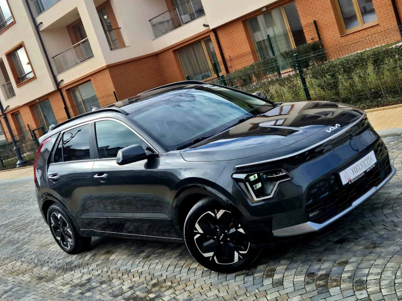 Kia Niro 65 KWH* SOH 100%* H/K* КОЖА* ПОДГРЕВ* , снимка 7 - Автомобили и джипове - 53169268