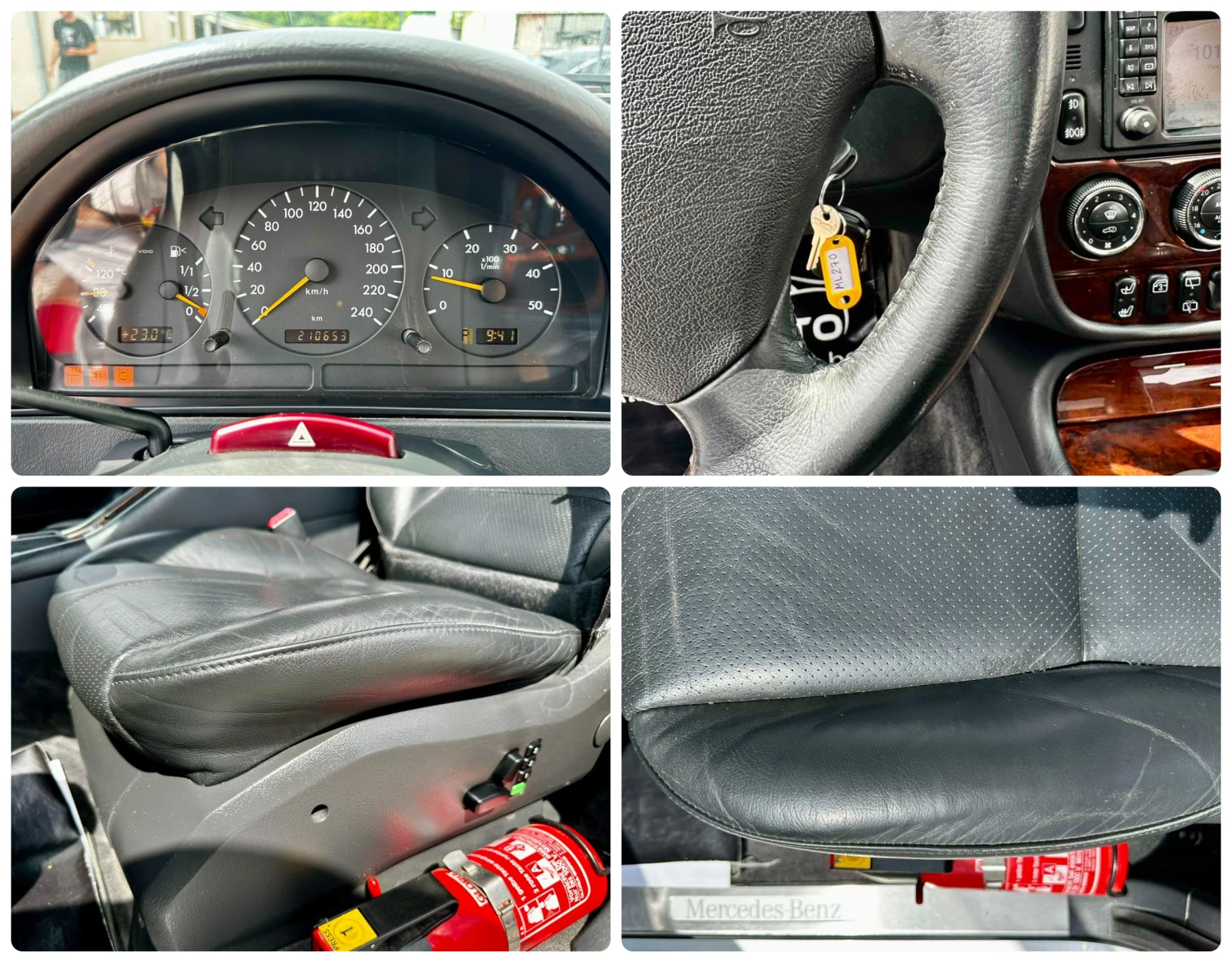 Mercedes-Benz ML 270 CDI 163HP FULL 210000KM ITALY, снимка 14 - Автомобили и джипове - 55132446