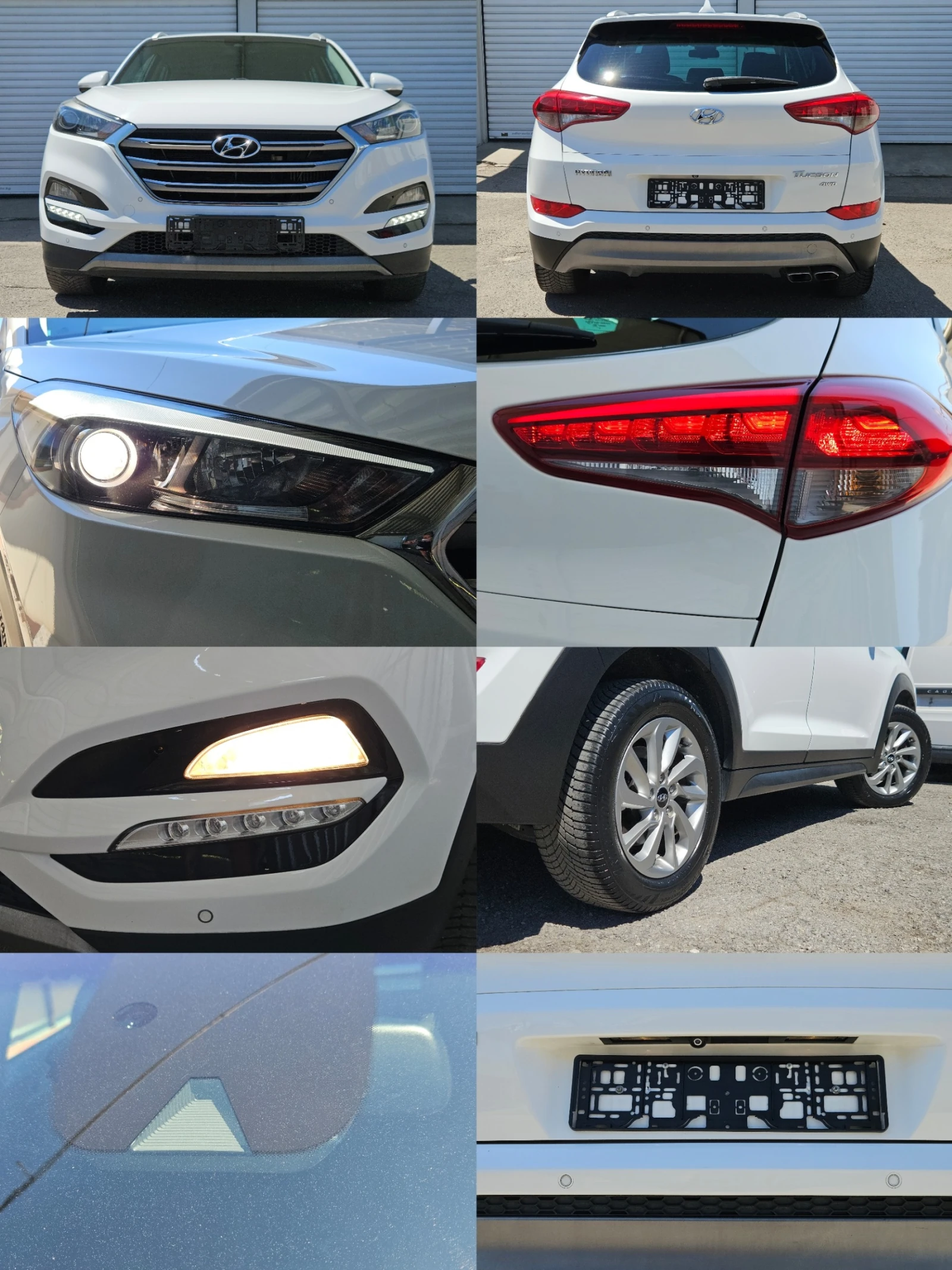 Hyundai Tucson 2.0CRDI/4X4/КАМЕРА/ПОДГРЕВ/LED/NAVI/БЛУТУТ/EURO6B, снимка 17 - Автомобили и джипове - 55462847