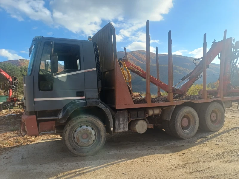 Iveco 340е38 6х4 кран Penz Z, снимка 2 - Камиони - 52160449